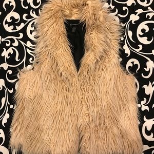 Faux fur vest by INC International Concepts